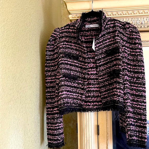 Zara Jackets & Blazers - Zara Texturized Tweed Jacket